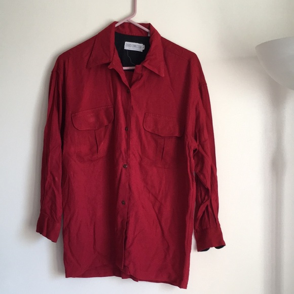 French Connection Tops - NWOT French Connection 100% Rayon Long Sleeve Blouse